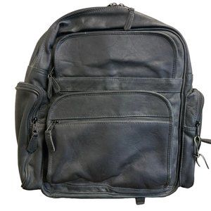 Latico Leather Backpack in Black Organization Gorgeous Supple Thick Adventure